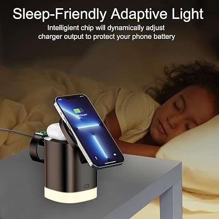 Charger with Foldable Phone Holder